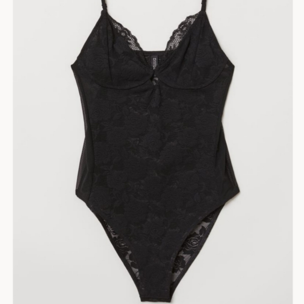 Sheer Lace Bodysuit